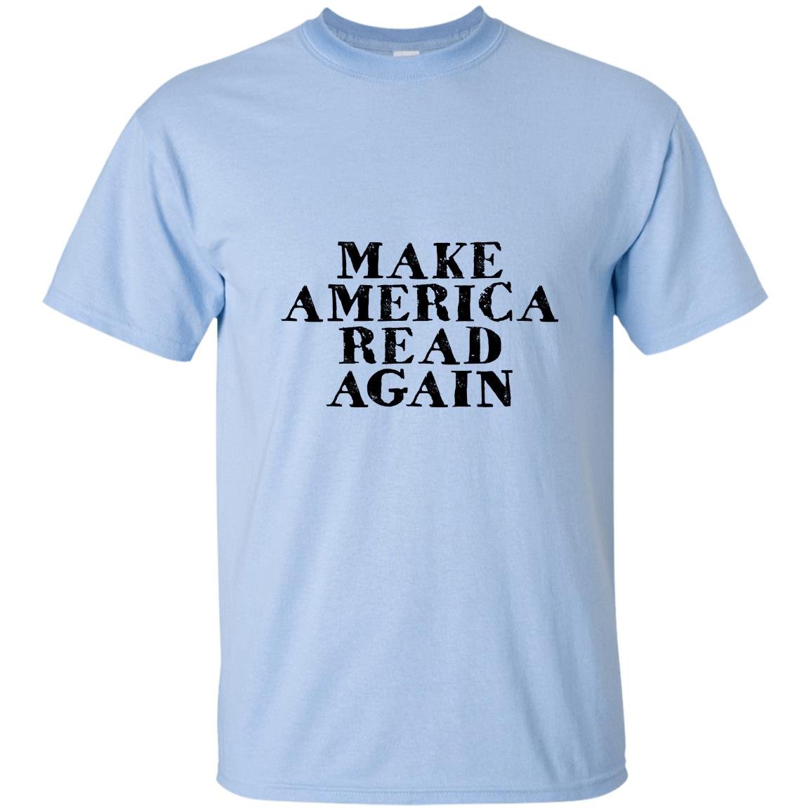 Make america read again librarian reading book T-shirt