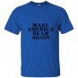 Make america read again librarian reading book T-shirt
