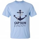 Father and daughter matching captain daddy first mate T-shirt