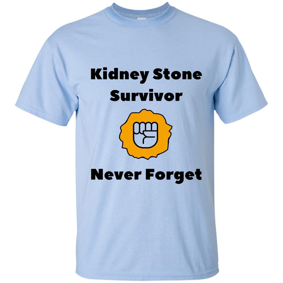 Kidney stone survivor gift by sick joke gifts T-shirt
