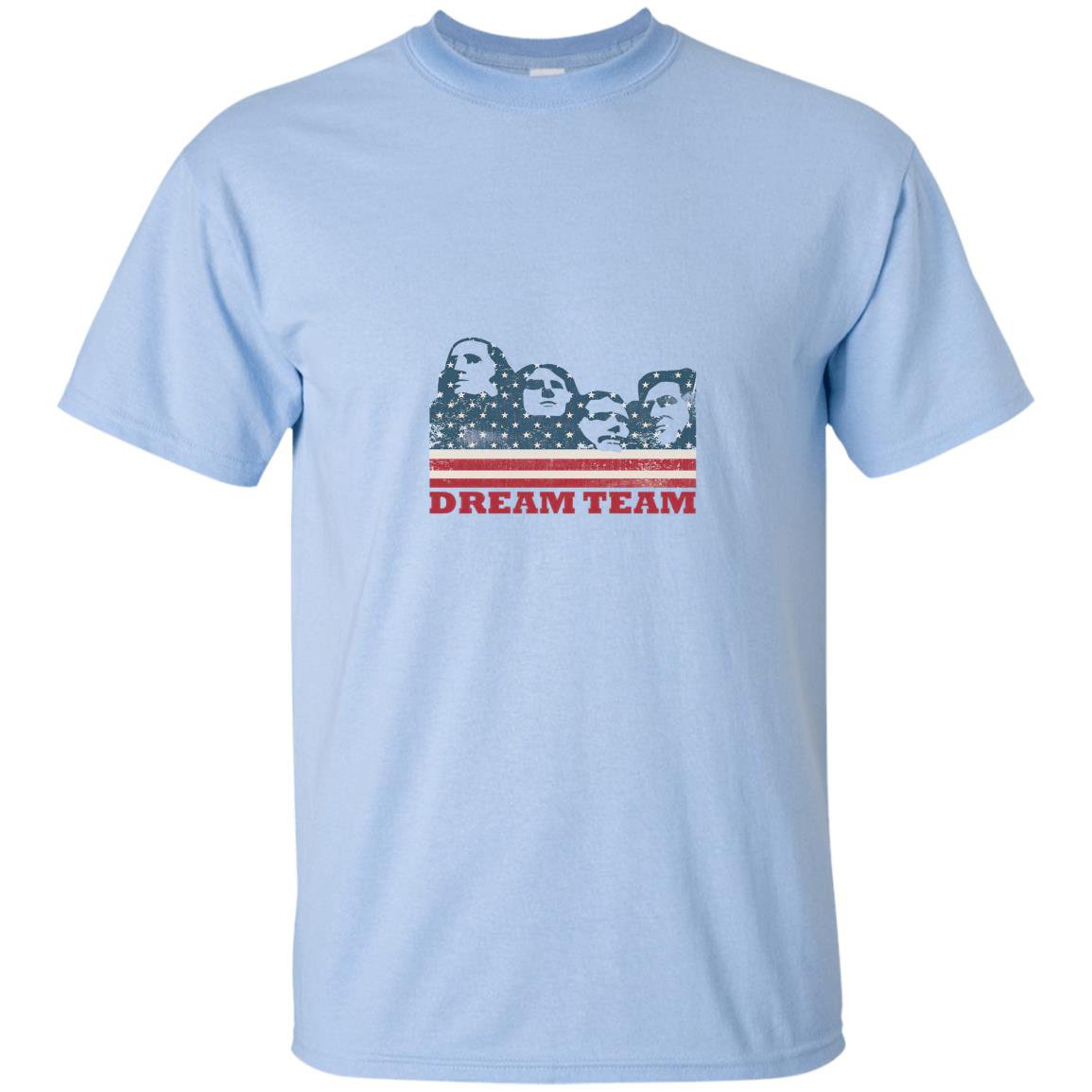 Mount rushmore dream team T-shirt