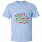 My favorite color is christmas lights christmas T-shirt