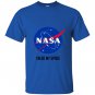 Nasa meatball logo i need my space text T-shirt