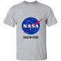 Nasa meatball logo i need my space text T-shirt