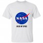 Nasa meatball logo i need my space text T-shirt