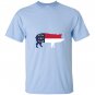 North carolina bbq pig state flag T-shirt