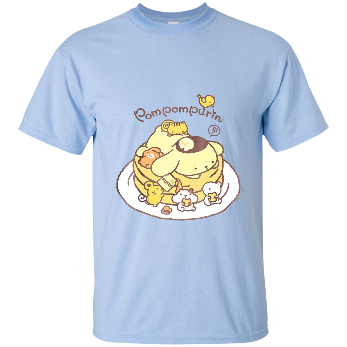 Pom pom purin pancake friends T-shirt