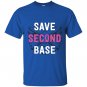 Save second base breast cancer T-shirt