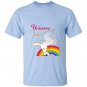 Unicorns are born in july T-shirt