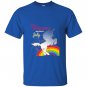 Unicorns are born in july T-shirt