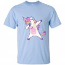 Dabbing unicorn clothes heather T-shirt