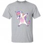 Dabbing unicorn clothes heather T-shirt