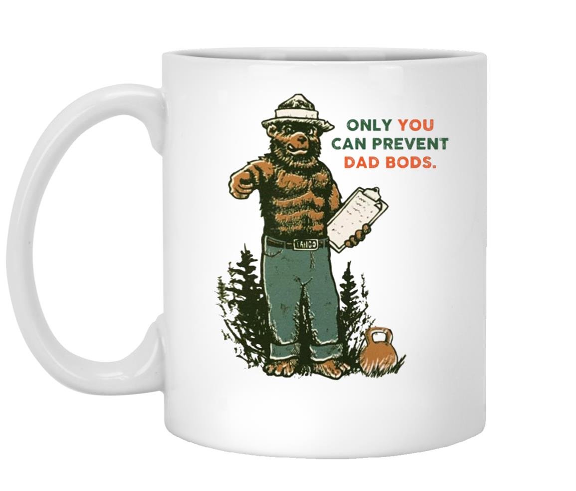Bear only you can prevent dad bods Mug