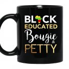 Black educated bougie and petty Mug Black