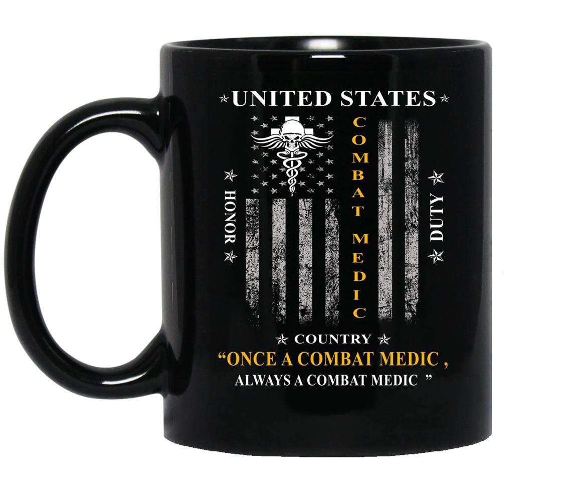 Combat medicunited states combat medic once a com Mug Black