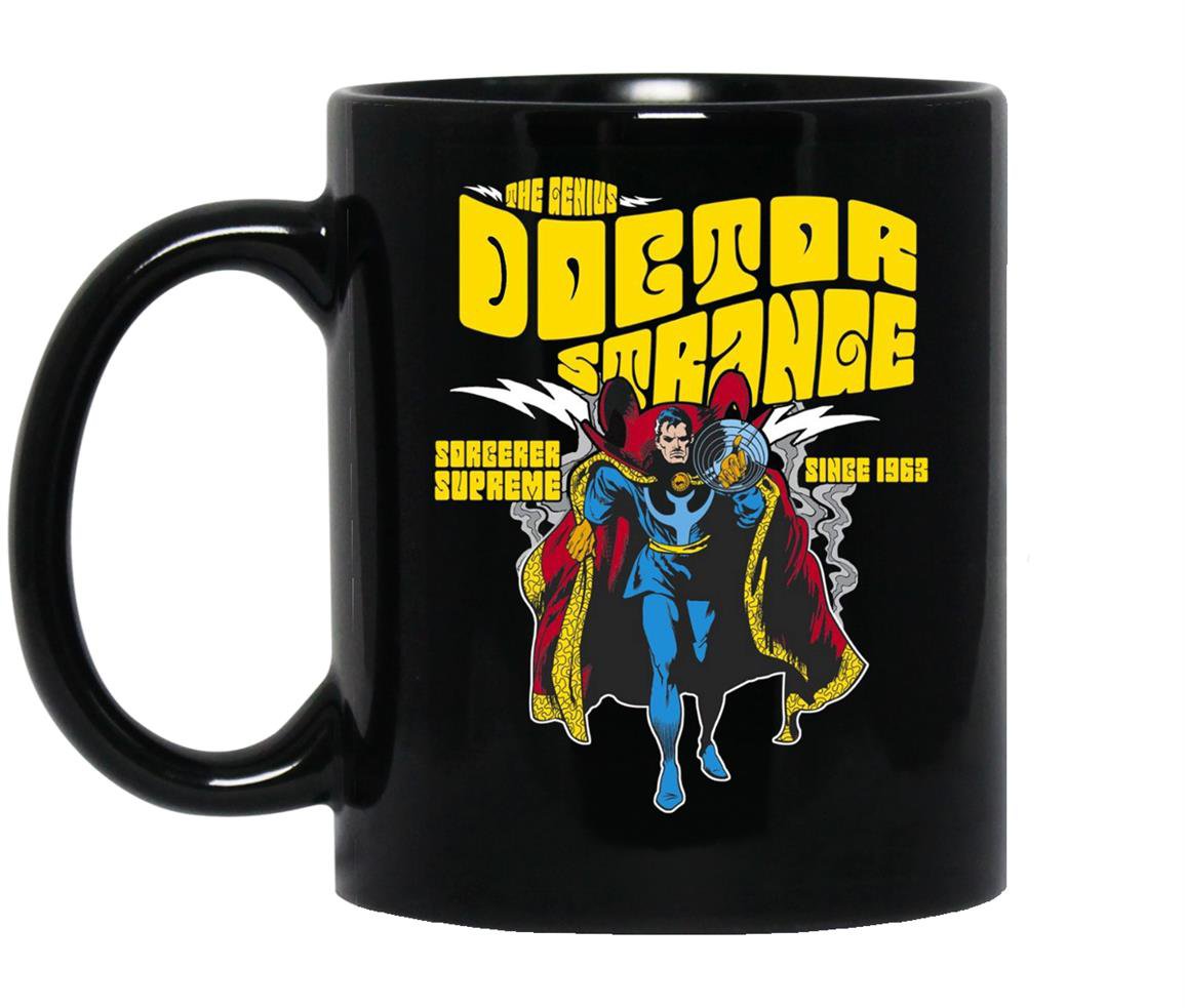Doctor strange 1963 graphic Mug Black