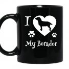 I love my borador borador dog borador gifts Mug Black