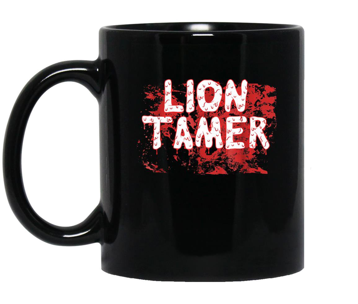 Lion tamer funny animal halloween costume sarcastic Mug Black