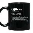 Ojiisan Mug Black