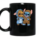Stitch and baby groo Mug Black