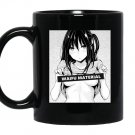 Waifu material Mug Black