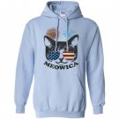 Funny cat kitten merica meowica Hoodie