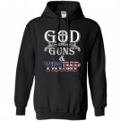 2nd amendment god guns trump premium republican Hoodie