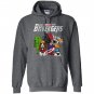 Basset hound avengers Hoodie