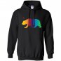 California bear pride love equality lgbt rainbow Hoodie