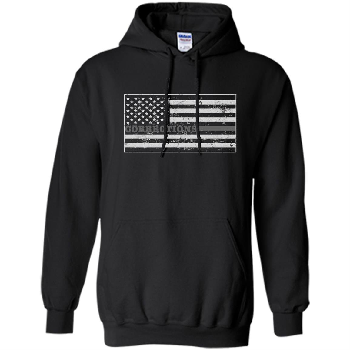 Corrections officer correctional officer flag Hoodie