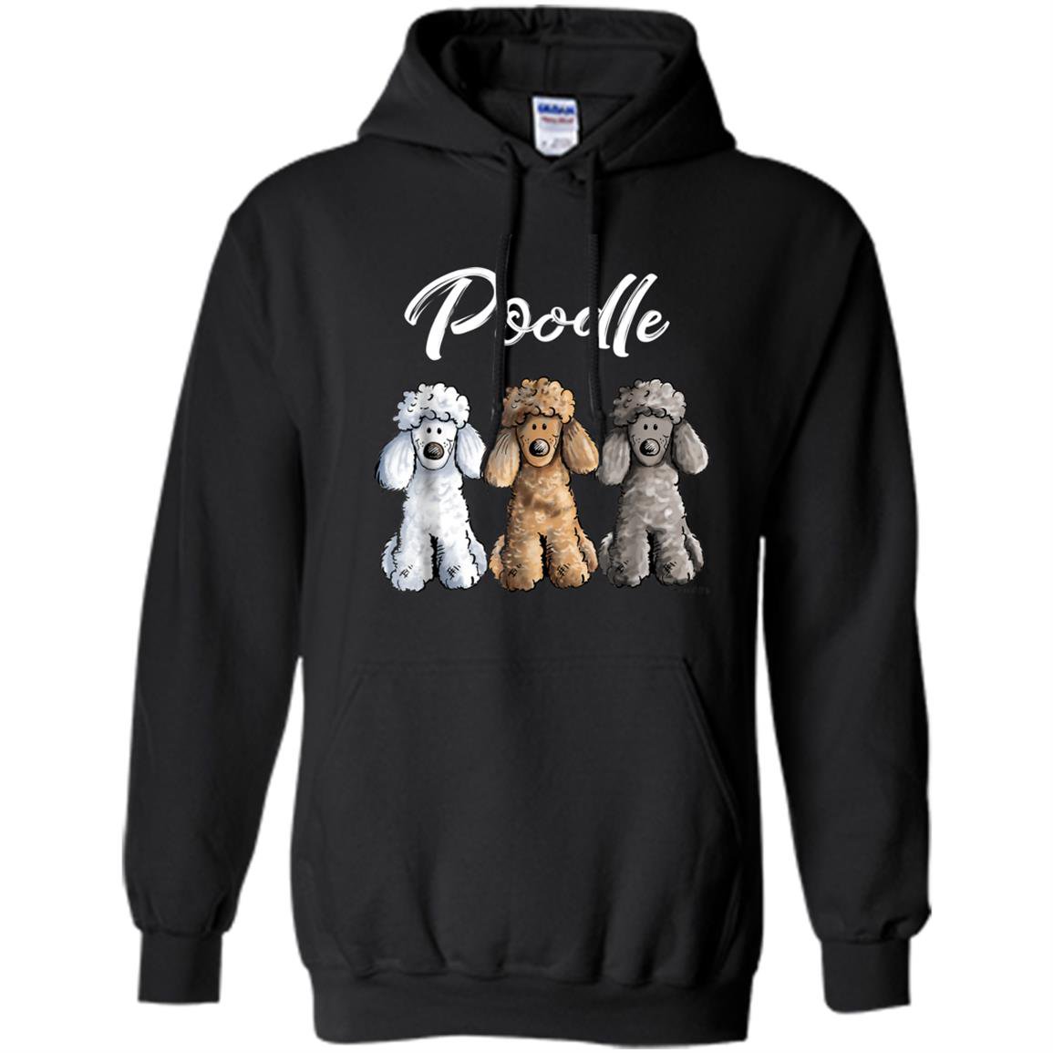 Cute poodlei caniche puppy dogs gift Hoodie
