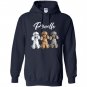 Cute poodlei caniche puppy dogs gift Hoodie