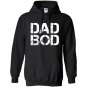 Dad bod rough strong 90s stencil textdark Hoodie