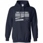 Donald trump eres un pendejo broken us flag funny Hoodie