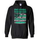 Education diagnostician Hoodie