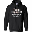 Eminem mgk hisbeard is weird team rap devil Hoodie