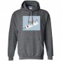 Flower aesthetic vaporwave digital medium Hoodie