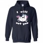 Funny ill cut you unicornanimal magical meme Hoodie