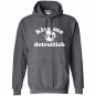 Kiss me im detroitish distressed Hoodie