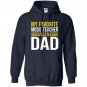 My favorite music teacher calls me dad funny music teacher Hoodie