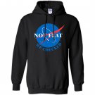 Not flat we checked nasa logo Hoodie