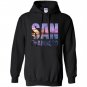 San francisco bay golden gate bridge skyline gift Hoodie
