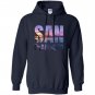 San francisco bay golden gate bridge skyline gift Hoodie