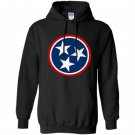 Tennessee volunteer state distressed tristar flag Hoodie