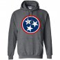 Tennessee volunteer state distressed tristar flag Hoodie