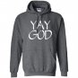 Yay god christian Hoodie
