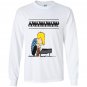Peanuts music piano cartoon funny schroder Long Sleeve