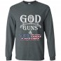 2nd amendment god guns trump premium republican Long Sleeve