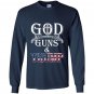 2nd amendment god guns trump premium republican Long Sleeve