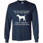 5 second rule no longer applies with a 2 second dog Long Sleeve